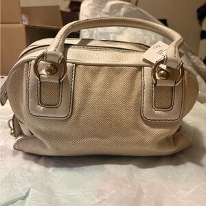 Dolce & Gabbana Cream Satchel
